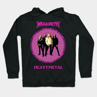 Megadeth Heavymetal group band Hoodie